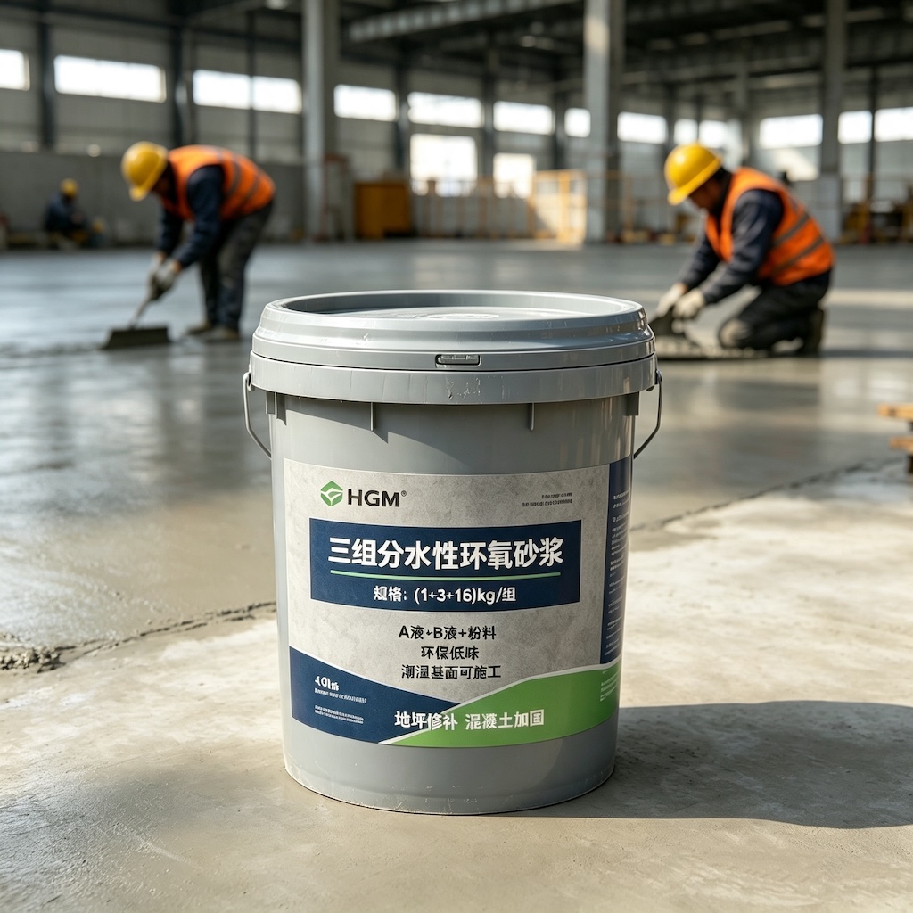 上高三组份水性环氧砂浆
